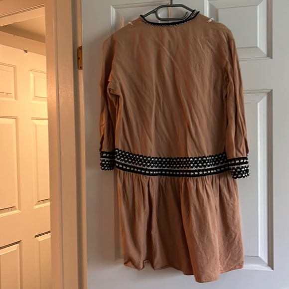 Linen blend Zara dress size XS - Picture 6 of 7